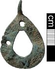 Medieval harness pendant from NHER 30883  © Norfolk County Council
