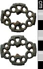 Post-medieval buckle from NHER 25864  © Norfolk County Council