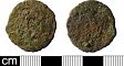 Romano-British coin from NHER 37333  © Norfolk County Council