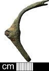 Middle Saxon-Late Saxon prick spur from NHER 25864  © Norfolk County Council