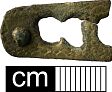 Medieval buckle from NHER 1021  © Norfolk County Council