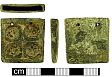Medieval strap end from NHER 8966  © Norfolk County Council
