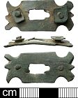 Medieval strap fitting from NHER 32619  © Norfolk County Council