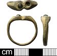 Medieval finger ring from NHER 39892  © Norfolk County Council