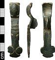 Early Saxon cruciform brooch from NHER 28732  © Norfolk County Council