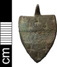 Medieval harness pendant from NHER 31402  © Norfolk County Council