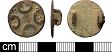 Middle Saxon/Late Saxon disc brooch from NHER 31402  © Norfolk County Council