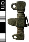 Early Saxon sleeve clasp from NHER 25418  © Norfolk County Council