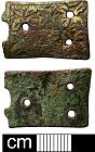Medieval buckle from NHER 28370  © Norfolk County Council
