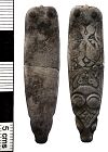 Middle Saxon/Late Saxon strap end from NHER 31192  © Norfolk County Council