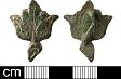 Post-medieval harness mount from NHER 28868  © Norfolk County Council