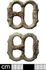 Post-medieval buckle from NHER 36793  © Norfolk County Council
