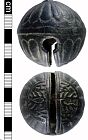 Post-medieval animal bell from NHER 9815  © Norfolk County Council