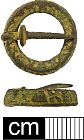Medieval brooch from NHER 28238  © Norfolk County Council