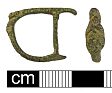 Medieval strap fitting from NHER 31762  © Norfolk County Council