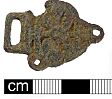 Post-medieval dress fastener from NHER 28744  © Norfolk County Council