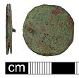 Medieval strap end from NHER 28744  © Norfolk County Council
