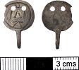 Middle Saxon/Late Saxon hooked tag from NHER 3488  © Norfolk County Council