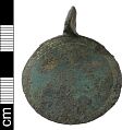Medieval harness pendant from NHER 3599  © Norfolk County Council