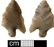 Bronze Age barbed and tanged arrowhead from NHER 18103  © Norfolk County Council