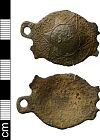 Medieval harness mount from NHER 31402  © Norfolk County Council