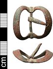 Medieval buckle from NHER 11789  © Norfolk County Council