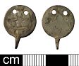 Middle Saxon hooked tag from NHER 30449  © Norfolk County Council