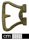 Post-medieval buckle from NHER 41316  © Norfolk County Council