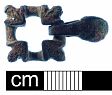 Medieval strap fitting from NHER 30397  © Norfolk County Council