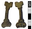 Medieval harness mount from NHER 20587  © Norfolk County Council
