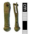 Middle Saxon strap end from NHER 28498  © Norfolk County Council