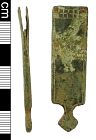 Medieval strap end from NHER 33611  © Norfolk County Council