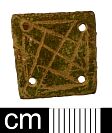 Medieval strap fitting from NHER 3932  © Norfolk County Council