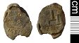 Post-medieval cloth seal from NHER 32865  © Norfolk County Council
