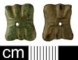 Medieval strap fitting from NHER 44040  © Norfolk County Council