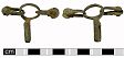 Medieval harness fitting from NHER 30972  © Norfolk County Council