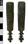 Medieval strap end from NHER 50171  © Norfolk County Council