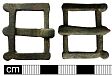 Medieval buckle from NHER 25729  © Norfolk County Council