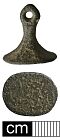 Medieval seal matrix from NHER 25729  © Norfolk County Council