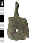 Medieval harness pendant from NHER 28498  © Norfolk County Council