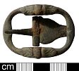 Post-medieval buckle B from NHER 25613  © Norfolk County Council
