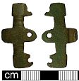 Early Saxon sleeve clasp from NHER 25765  © Norfolk County Council