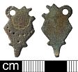 Early Saxon hooked tag from NHER 30059  © Norfolk County Council