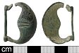 Medieval buckle from NHER 14432  © Norfolk County Council