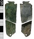 Medieval strap end from NHER 14432  © Norfolk County Council