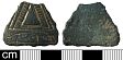 Early Saxon sleeve clasp from NHER 33866  © Norfolk County Council
