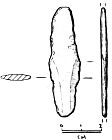 Late Bronze Age knife from NHER 29927  © Norfolk County Council