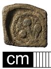 Post-medieval apothecary weight from NHER 2634  © Norfolk County Council