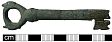 Medieval key from NHER 24378  © Norfolk County Council