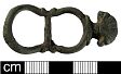 Post-medieval buckle from NHER 13561  © Norfolk County Council